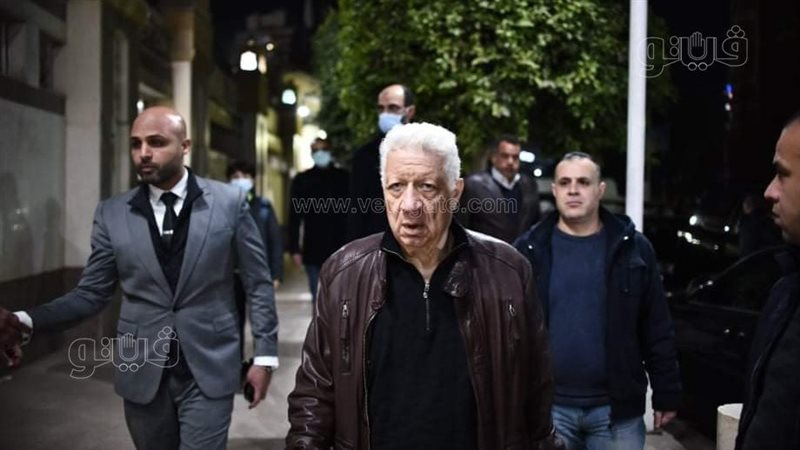 مرتضى منصور في عزاء