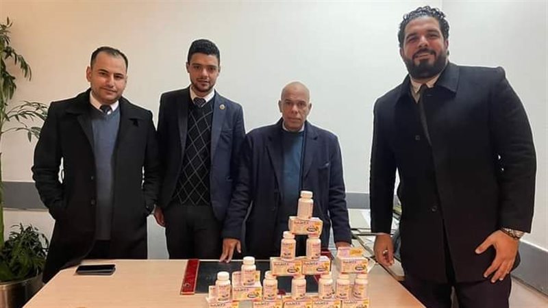الأقراص المخدرة بحوزة