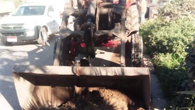 رفع 4 أطنان أتربة وصيانة أعمدة الكهرباء في الدقهلية