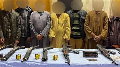 حملة أمنية بسوهاج لضبط حائزى الأسلحة النارية والمحكوم عليهم الهاربين