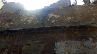 شاهد.. إزالة ٧ عقارات آيلة للسقوط بشمال الجيزة 