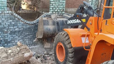 إزالة تعديات على الأراضي أملاك الدولة بالواحات البحرية والبدرشين|فيديو