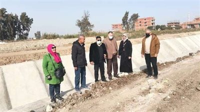 تأهيل ترعة جنابية ميت أبو علي بالشرقية 