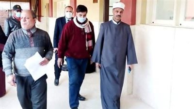 رئيس منطقة الإسكندرية الأزهرية يتفقد امتحانات الابتدائية والإعدادية بمعاهد الورديان