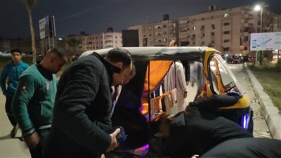 ضبط ٢٠ توكتوك مخالف وإزالة ٧٥٠ حالة إشغال بهضبة الأهرام |فيديو وصور