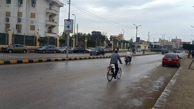 بني سويف تتعرض لأمطار