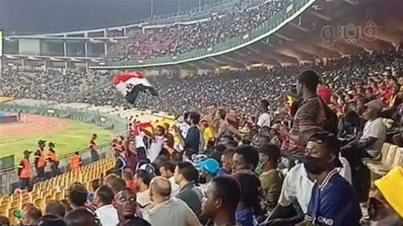 فرحة الجماهير بهدف