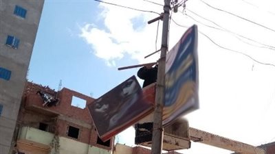 شن حملات لإزالة الإعلانات بالشرقية 