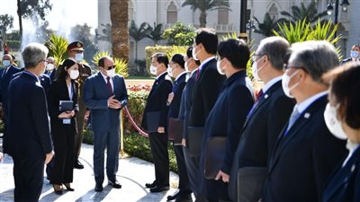  السيسي ونظيره الكورى الجنوبي يبحثان تعزيز التعاون العسكري والأمني ونقل وتوطين التكنولوجيا