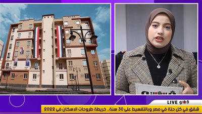 شقق في كل حتة وبالتقسيط على 30 سنة.. خريطة طروحات الإسكان في 2022 | فيديو