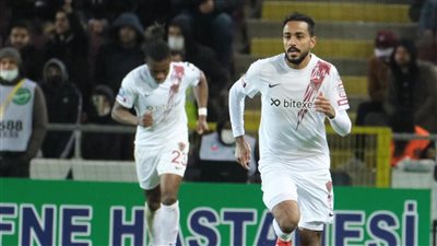 كهربا يشارك في خسارة فريقه هاتاي 0/6 بالدوري التركي