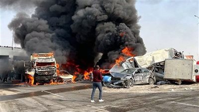  المشدد ٣ سنوات وغرامة ١٠ آلاف جنيه لسائق تسبب في حادث الطريق الأوسطي