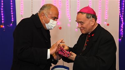 الأنباعمانوئيل يستقبل سفير دولة الفاتيكان بمصر