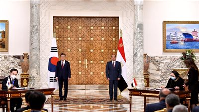 نتائج المباحثات المصرية الكورية الجنوبية بالقاهرة