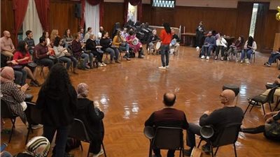 مركز جسور بالأسقفية ينظم دائرة طبول الجمعة