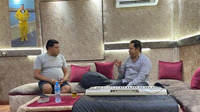 حمو بيكا يبدأ التدريبات استعدادا لاختبارات نقابة المهن الموسيقية | صور