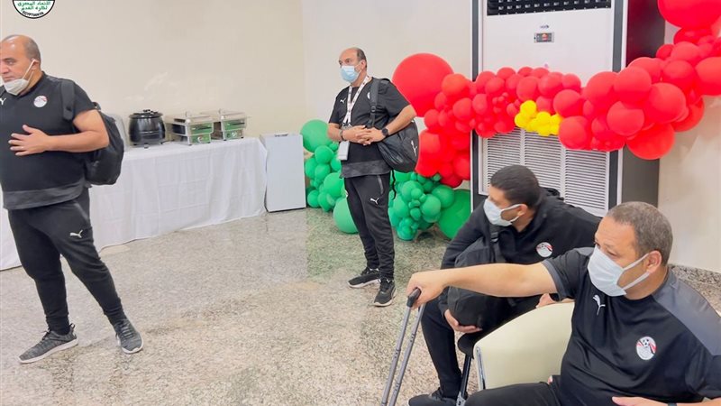 يعثة منتخب مصر