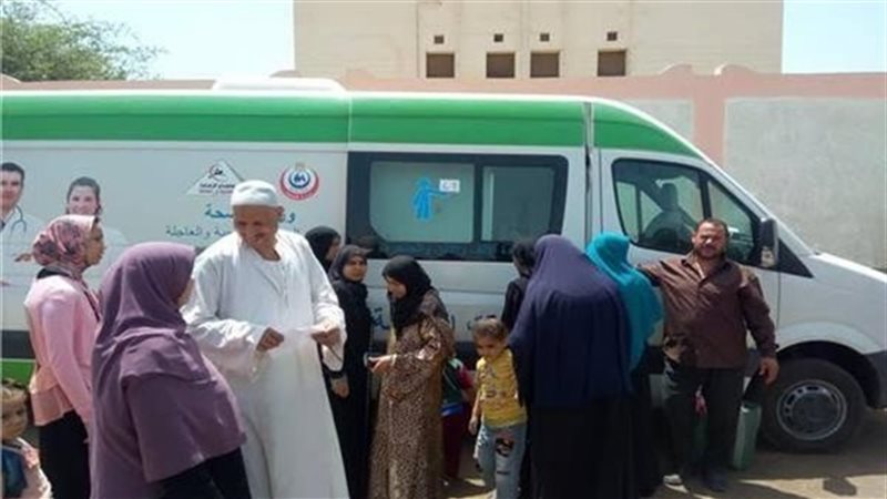 قوافل علاجية للكشف