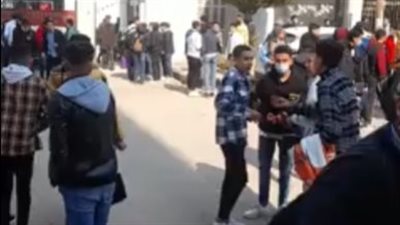 ارتياح بين طلاب أولى ثانوي لسهولة امتحان اللغة العربية ببني سويف | فيديو