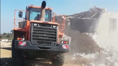  حصر حالات إزالة التعديات على أراضي الدولة فى قنا