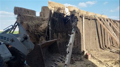 إزالة 11 حالة تعد على أملاك الدولة والأراضى الزراعية بالمنوفية