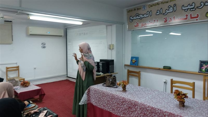 جانب من البرامج،