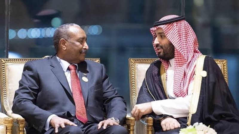 محمد بن سلمان والبرهان،