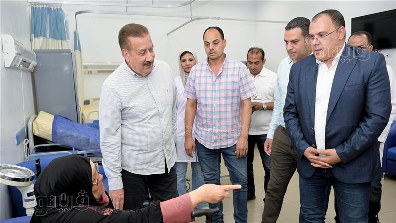 محافظ بورسعيد يتفقد