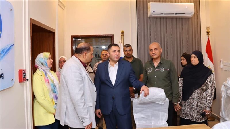 محافظ دمياط يتفقد