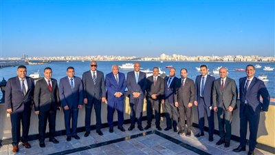 أيمن عطية يستقبل عددًا من المحافظين والقيادات التنفيذية ضمن احتفالات العيد القومي للإسكندرية الـ74 