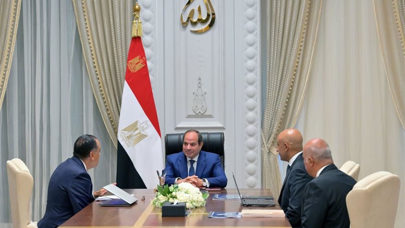 اجتماع الرئيس السيسي