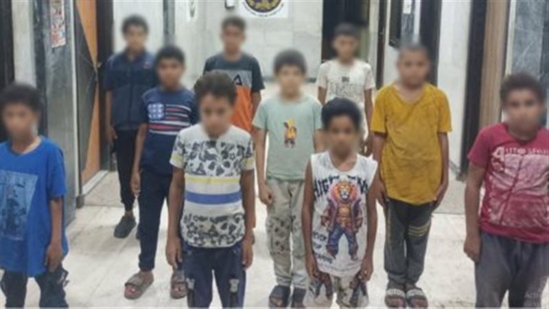 أطفال في الشارع وضحايا