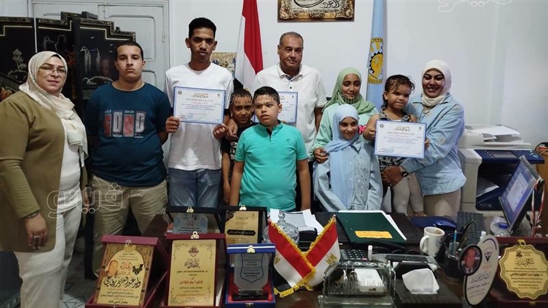 تكريم أبطال الكاراتيه