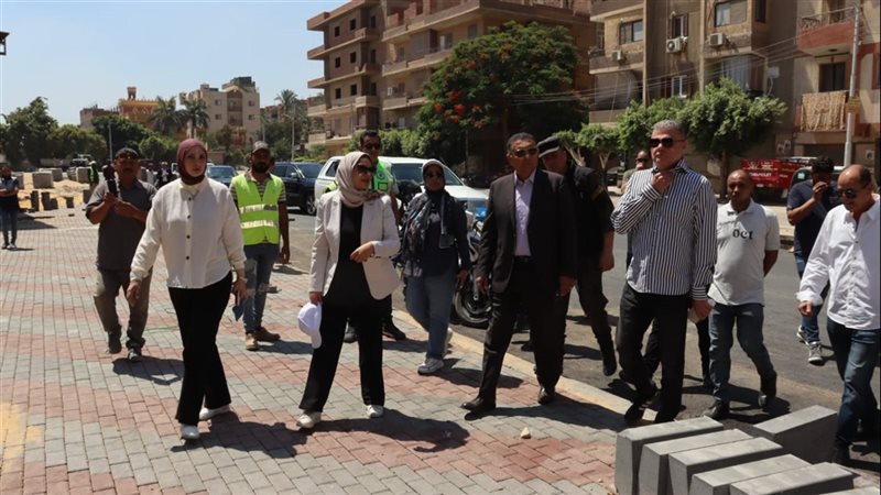 محافظ القليوبية خلال