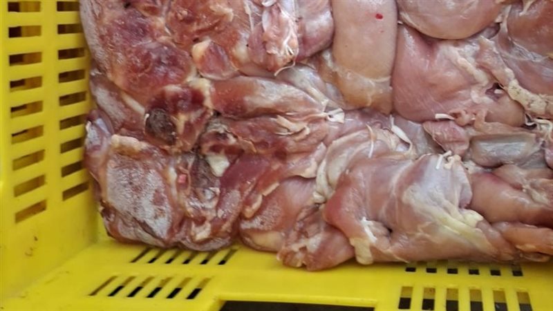 ضبط لحوم ودواجن فاسدة