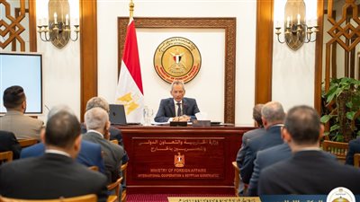وزير شئون المجالس النيابية يحاضر السفراء الجدد المكلفين برئاسة البعثات الدبلوماسية