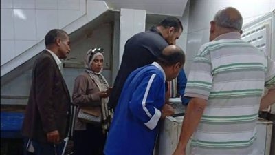 ضبط لحوم غير صالحة للاستهلاك الآدمي في حملات على أسواق دمياط