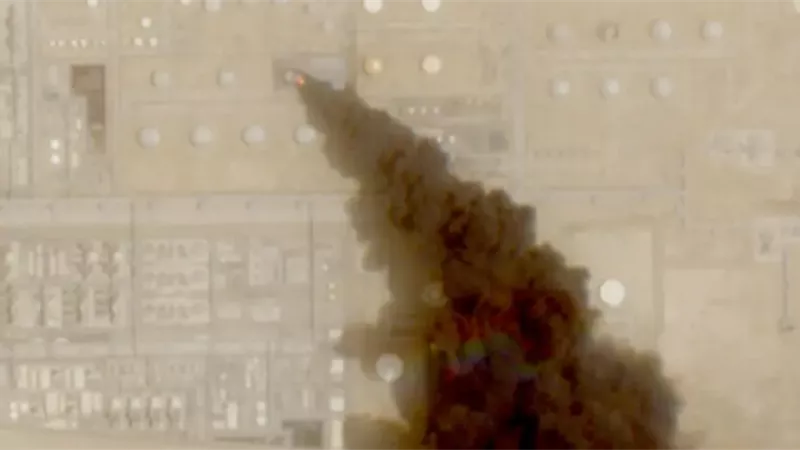 صورة قمر صناعي تُظهر