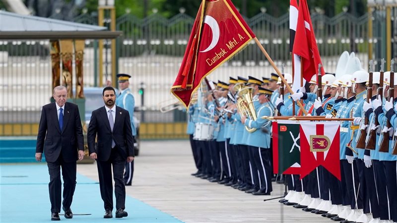 أردوغان يستقبل الزيدي،