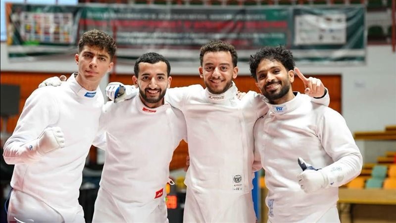 منتخب مصر لسلاح سيف