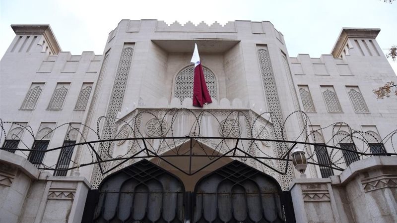 سفارة قطر بدمشق