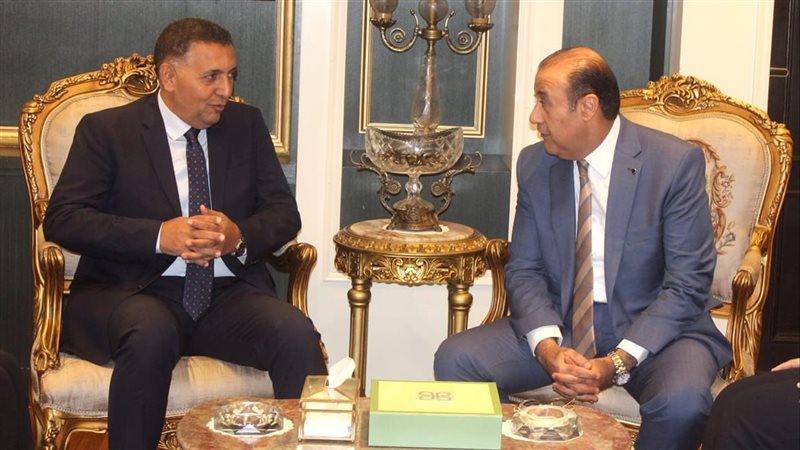 محافظ القليوبية ومدير