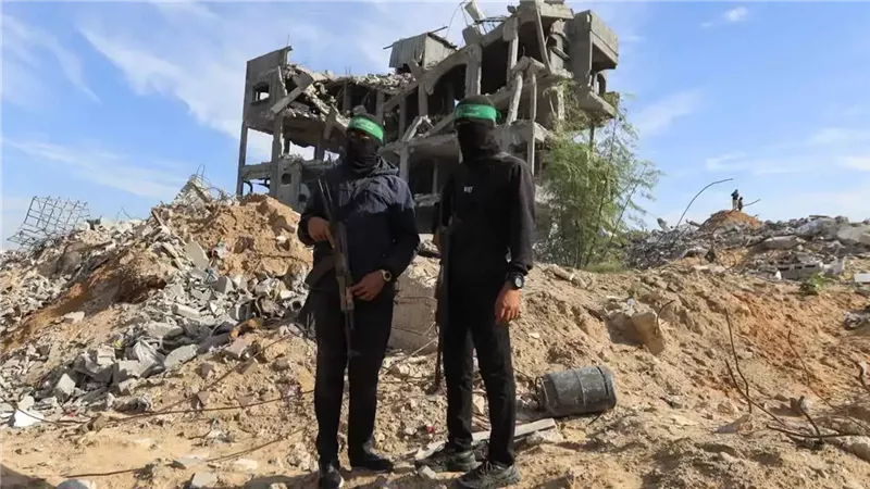 عناصر من حماس في
