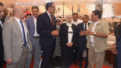 للعام الثاني، نائب محافظ الإسكندرية تفتتح معرض 