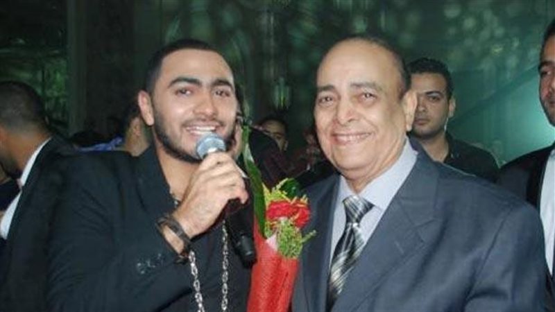تامر حسني ووالده،