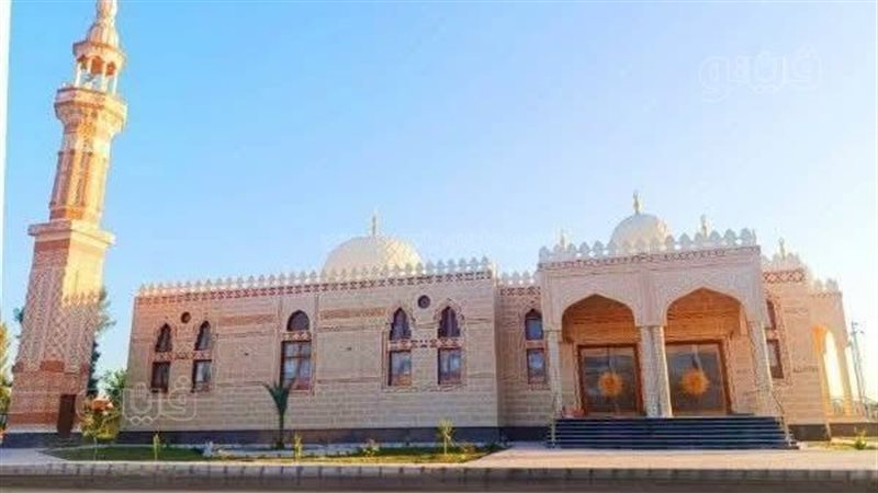 افتتاح مسجدين ببني