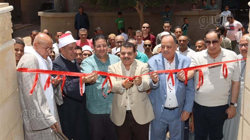 افتتاح مسجدين ببني