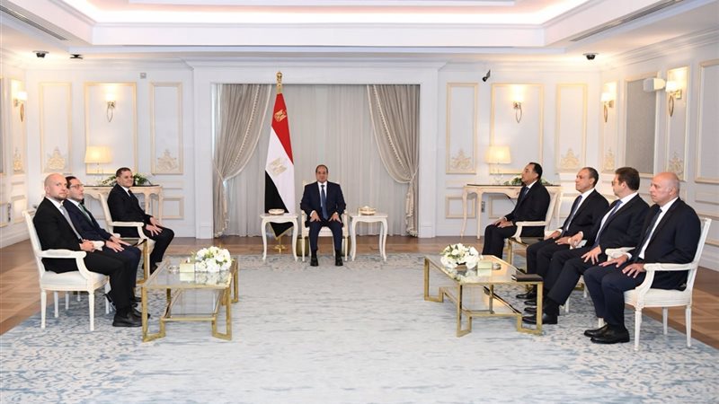 الرئيس السيسي خلال