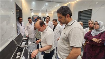  وكيل صحة الدقهلية يتفقد خدمات 