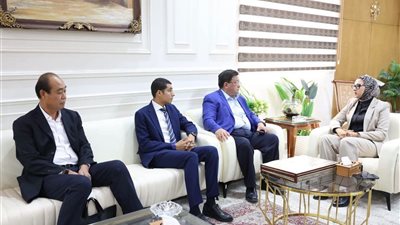 مستثمرون صينيون يدرسون استصلاح وزراعة 1000 فدان بالوادي الجديد